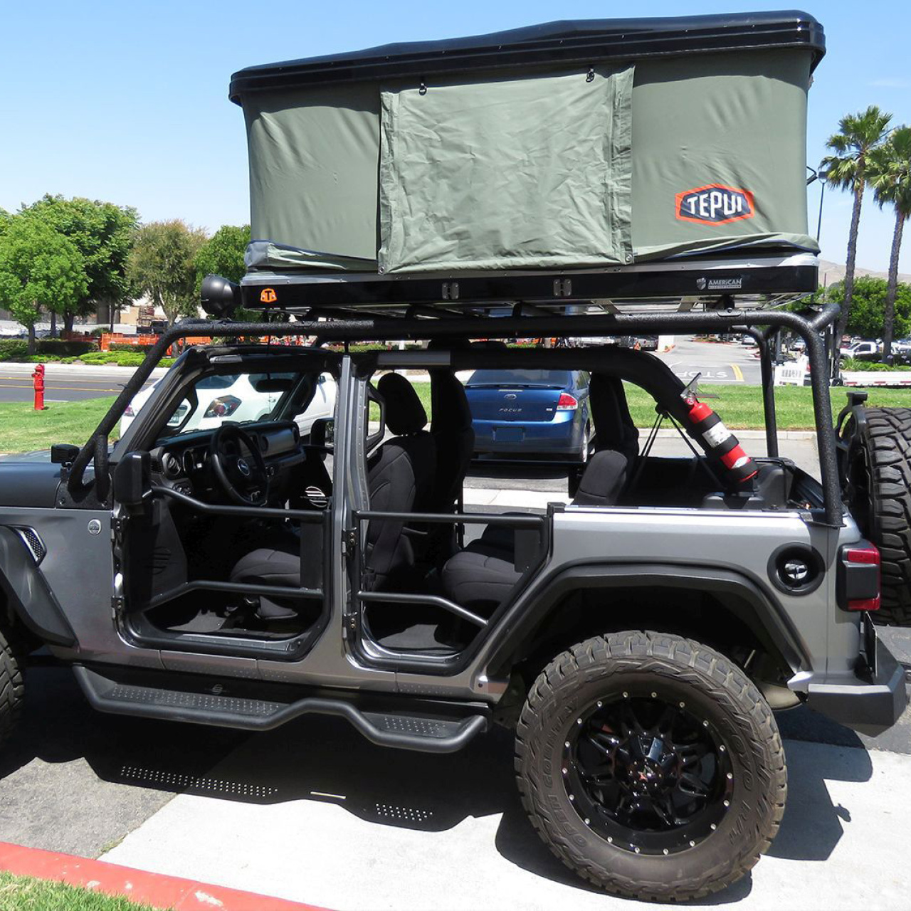  JEEP WRANGLER JL 2018+ 4D STELAŻ DACHOWY RAMA