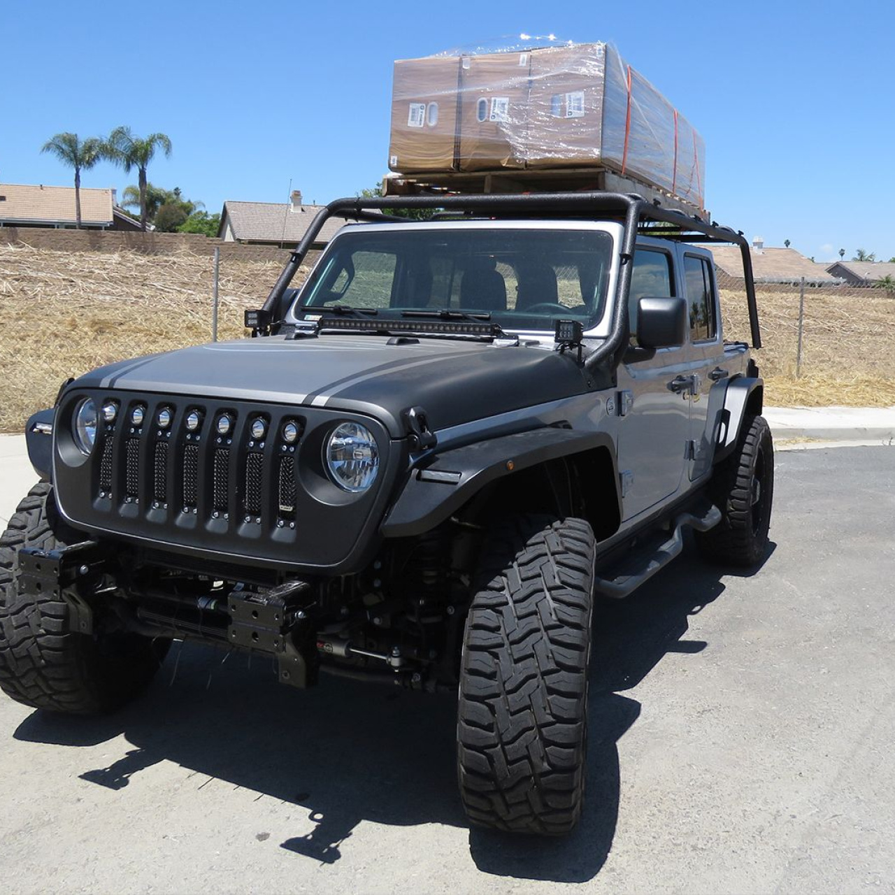  JEEP WRANGLER JL 2018+ 4D STELAŻ DACHOWY RAMA