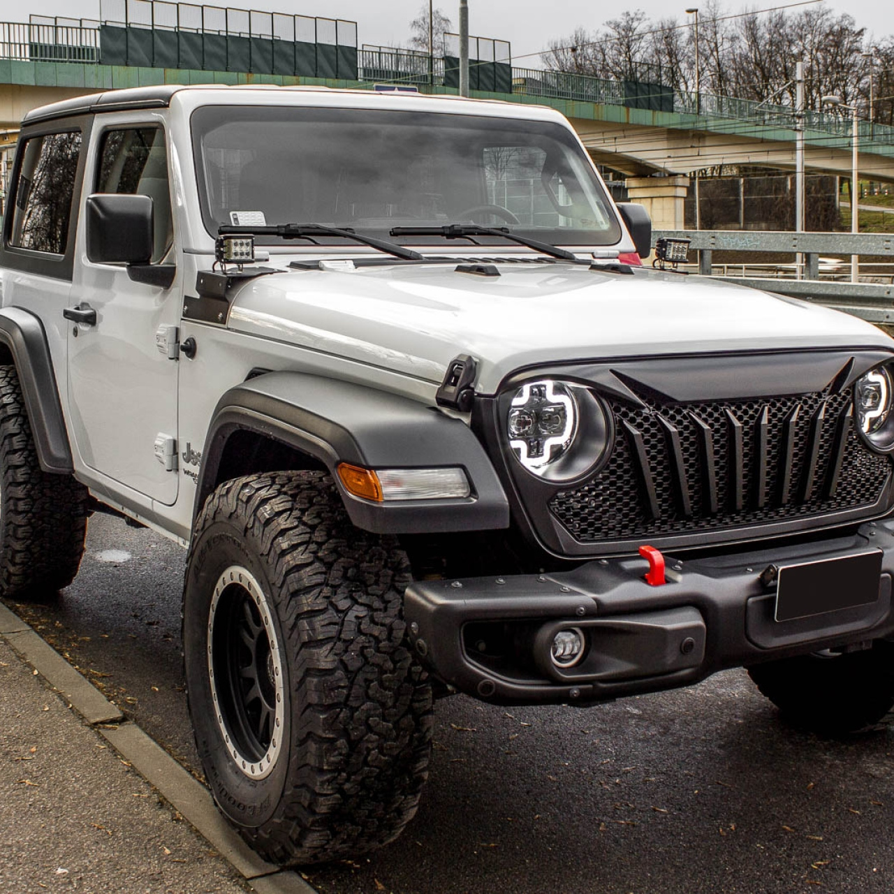 ZDERZAK PRZEDNI RUBICON  JEEP WRANGLER JL 2018+