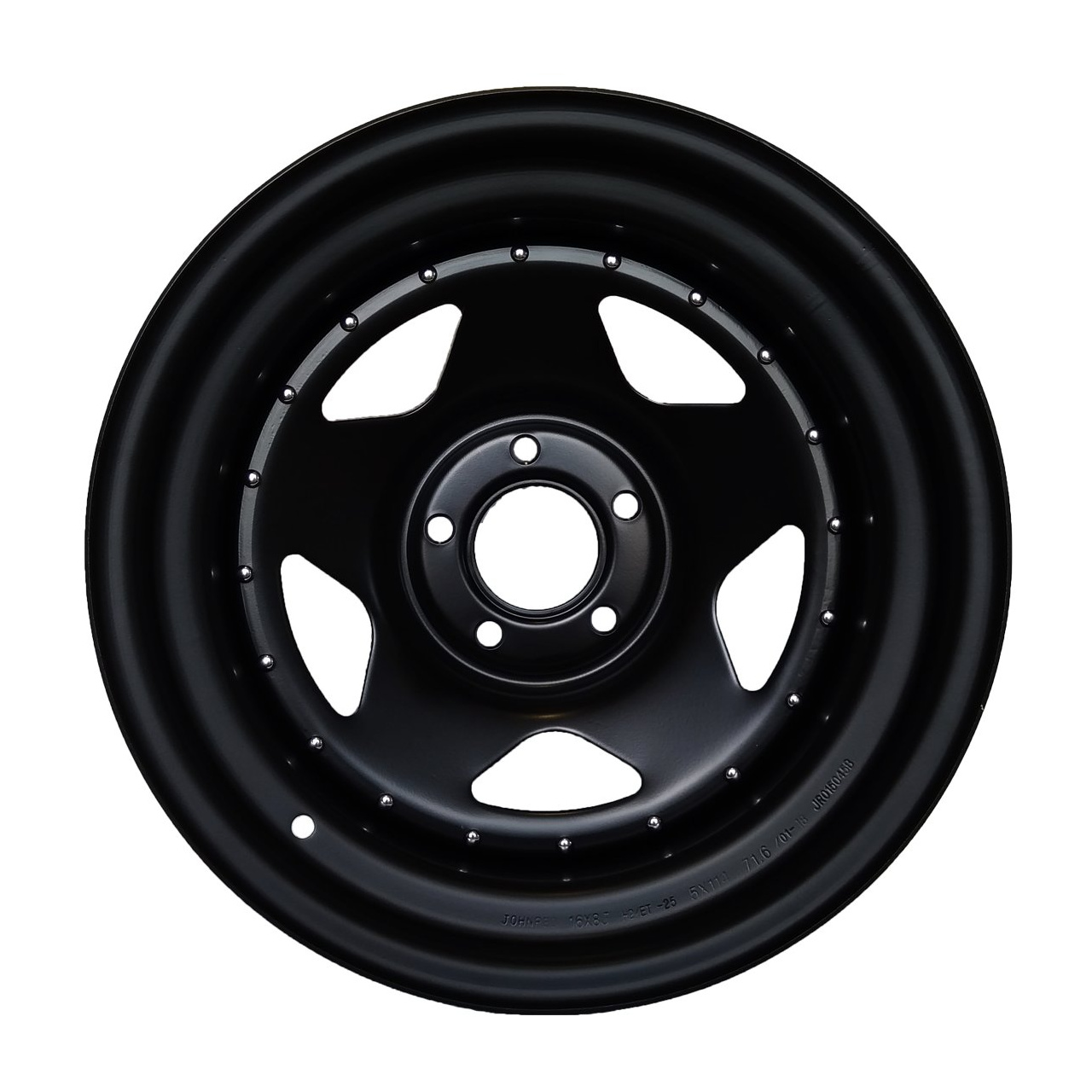 JOHN RED BLACK MAT A15 ET0 17x9 5x139,7 Dodge RAM