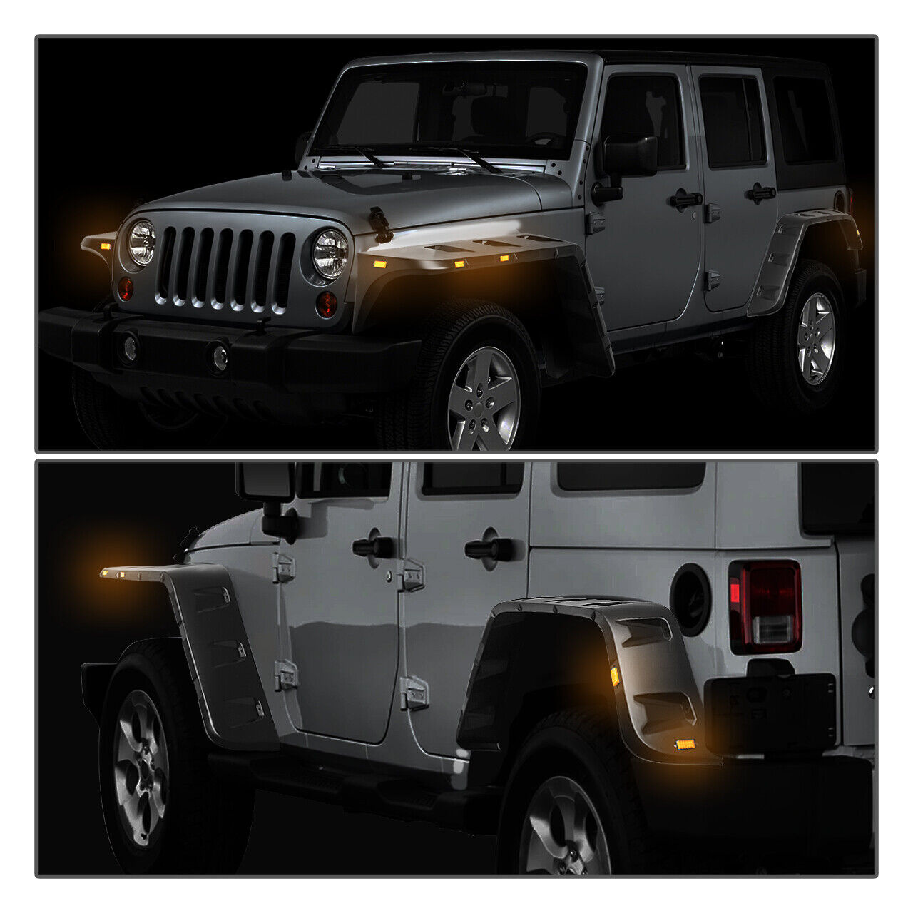 Poszerzenia Flary Hurricane 07-18 Jeep Wrangler JK