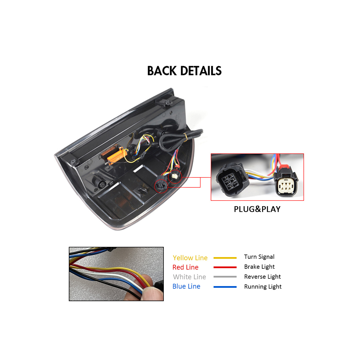 ŚWIATŁA TYLNE LED FORD RANGER 2015+