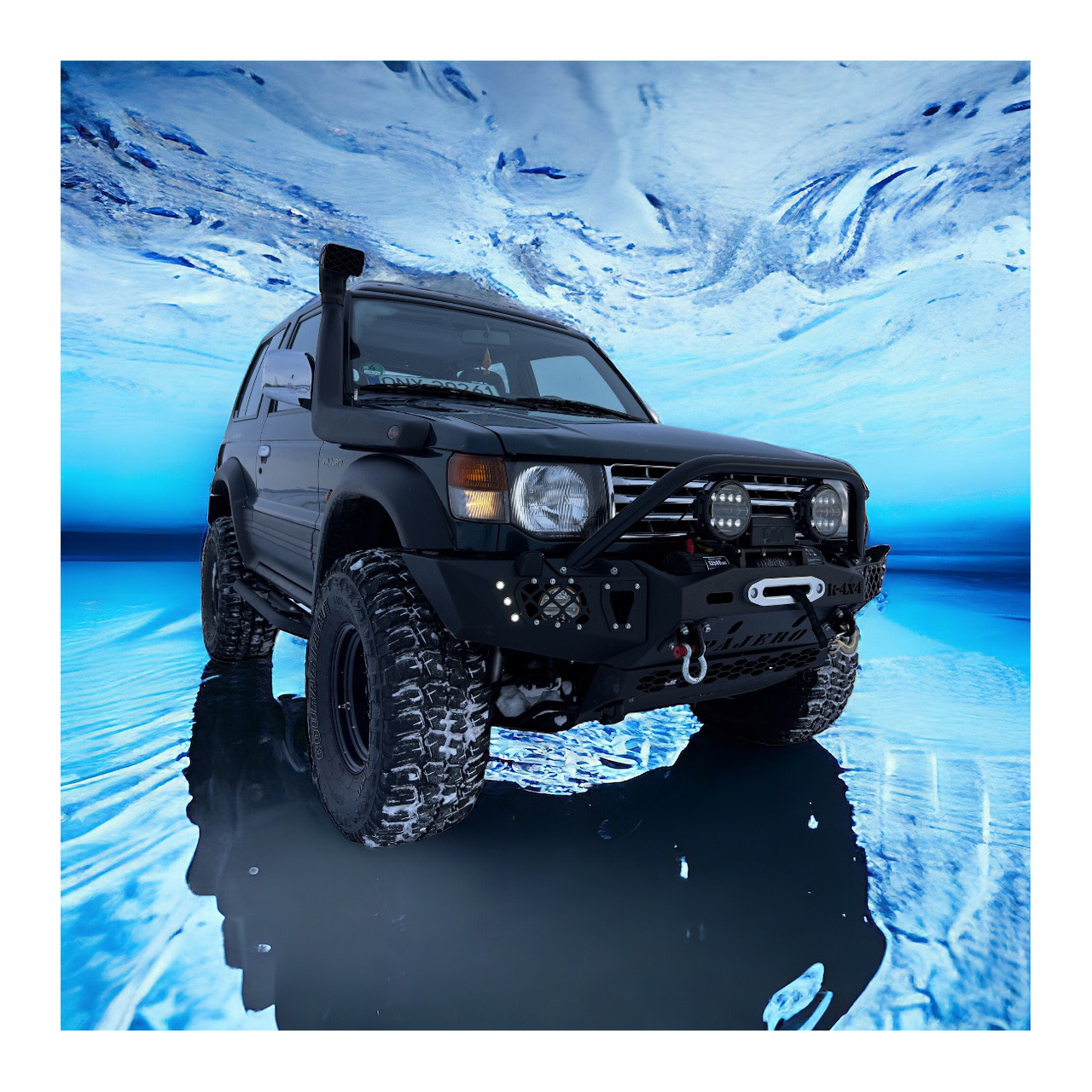 Zderzak przedni do Mitsubishi Pajero 2