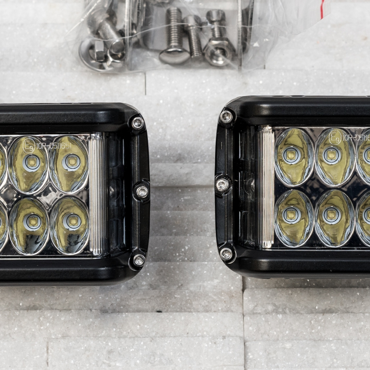 LAMPY LED 45W Z DOŚWIETLENIEM BOKÓW