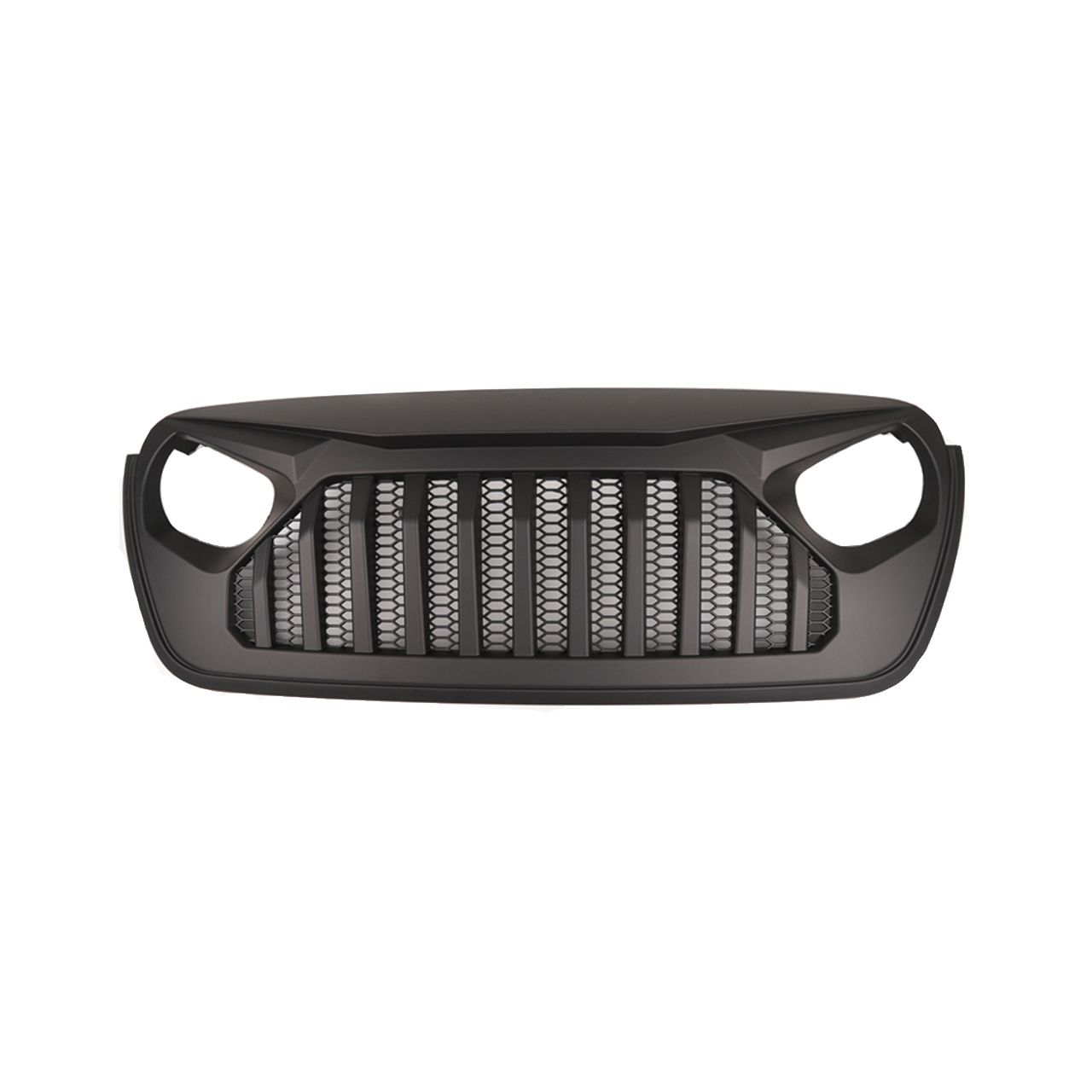 Grill Angry Eyes Matte Black OFD - Jeep Wrangler JL