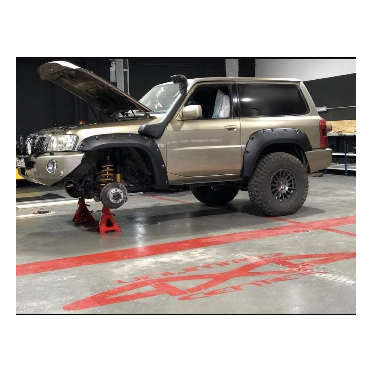 Poszerzenia błotników Nissan Patrol Y61 2D/3D GU4 2005- szerokość 70mm