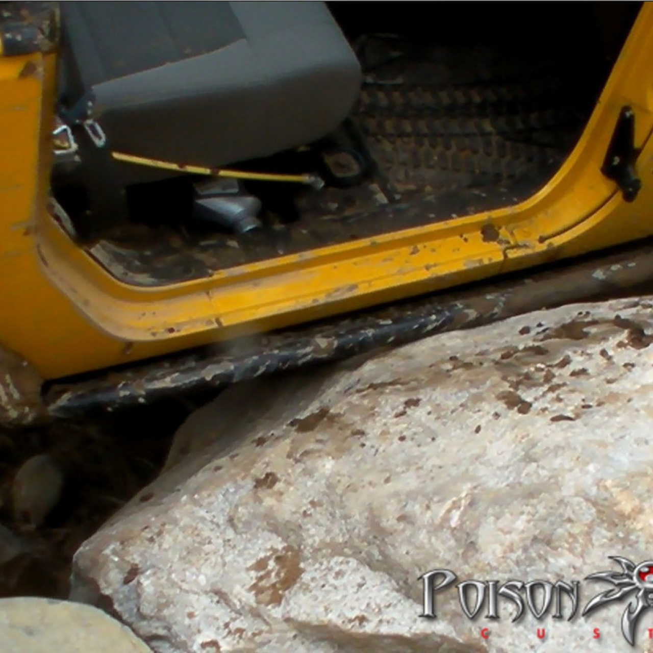 Osłony boczne ze stopniem - Jeep JK