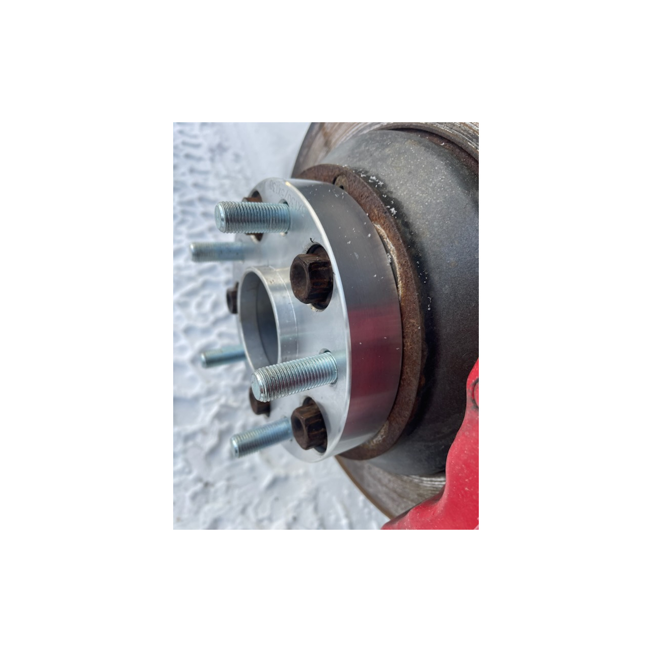 Dystanse aluminiowe 30mm 5x130 Porsche Cayenne z pierścieniem