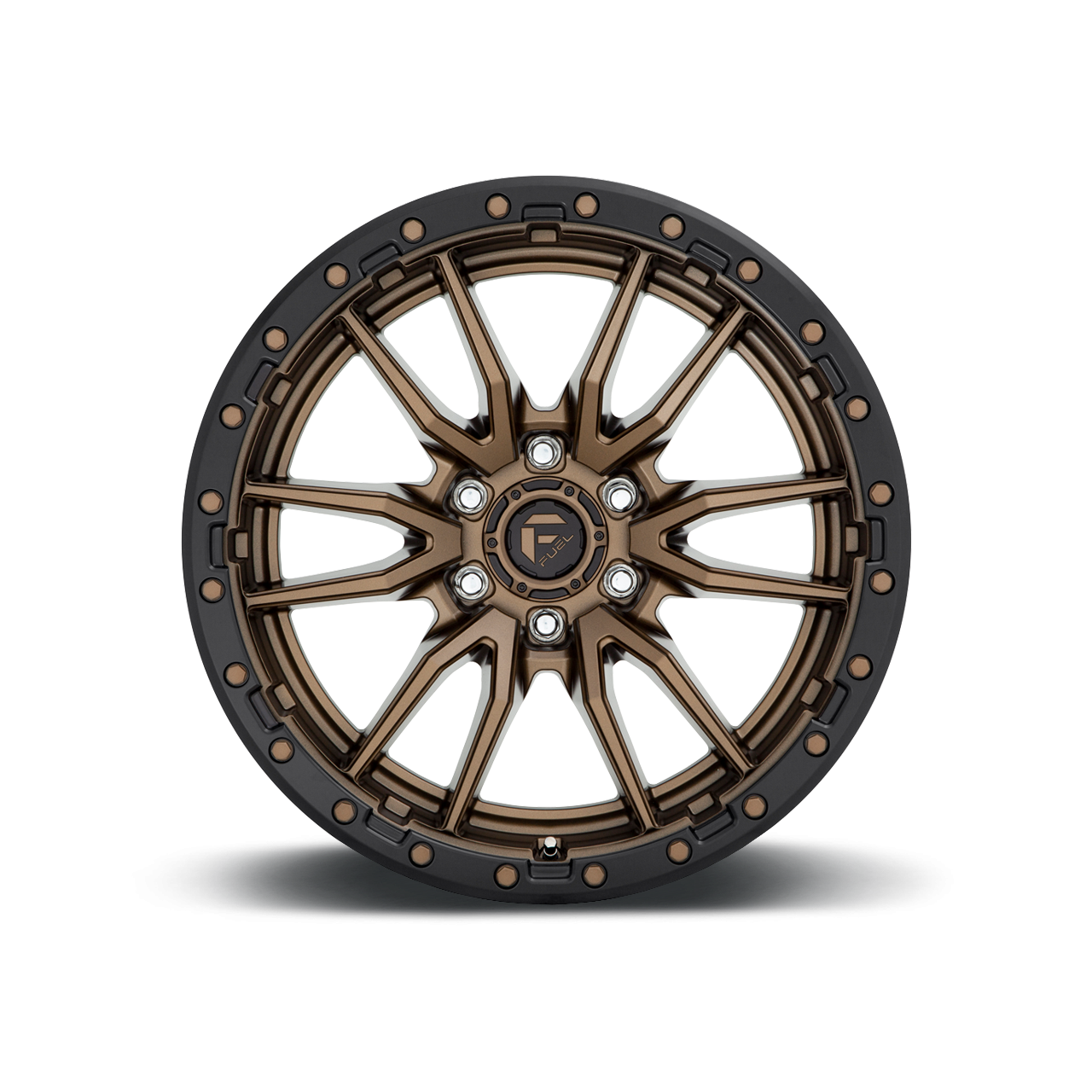 Felga aluminiowa Fuel Rebel 6 Bronze 10x22 ET-18 