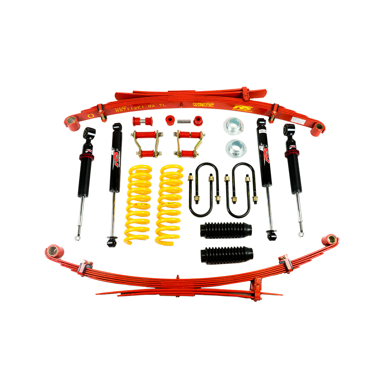 Zestaw zawieszenia lift 2" Red Springs - Ford Ranger PXIII 19-on