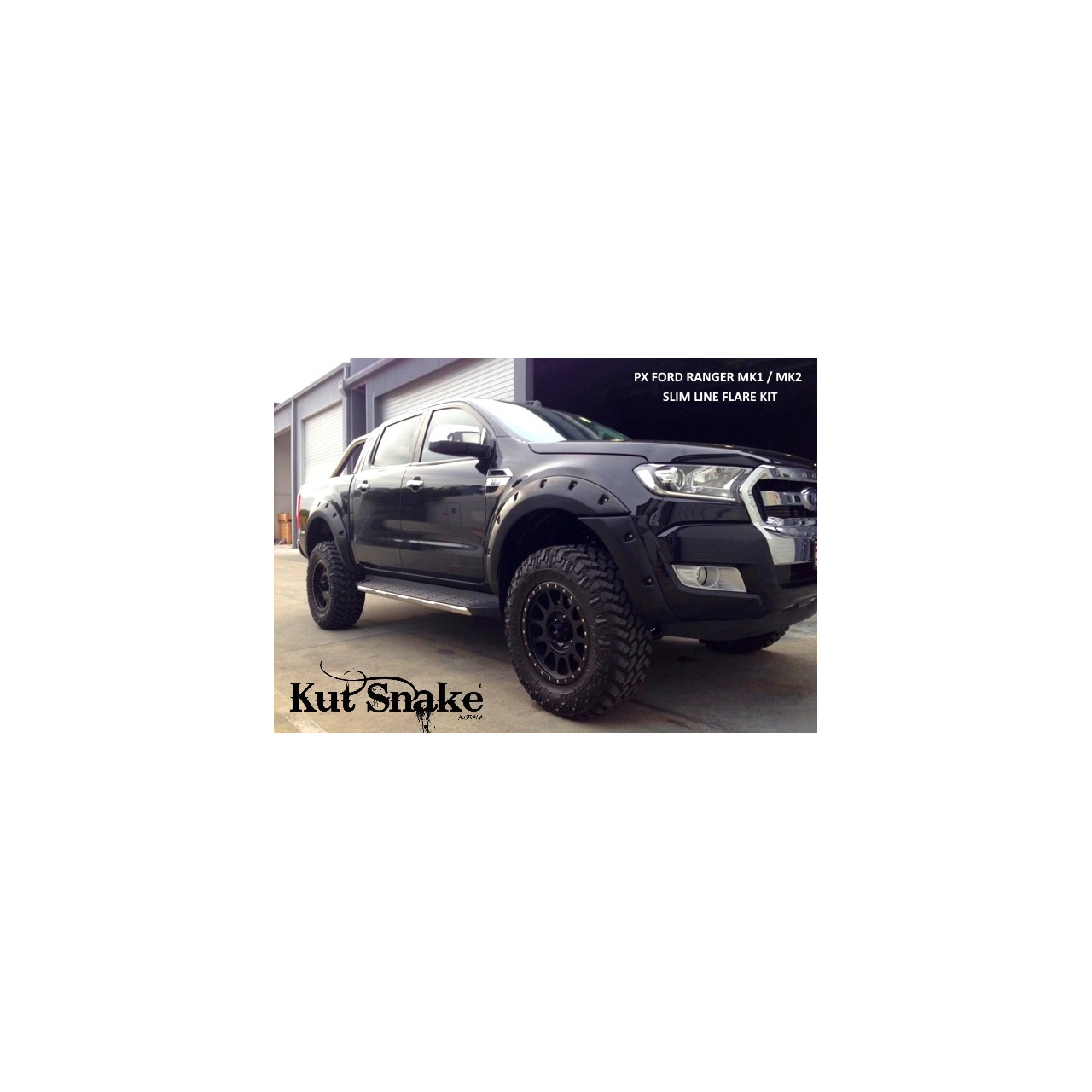 Poszerzenia błotników Ford Ranger PX szerokość - 55mm