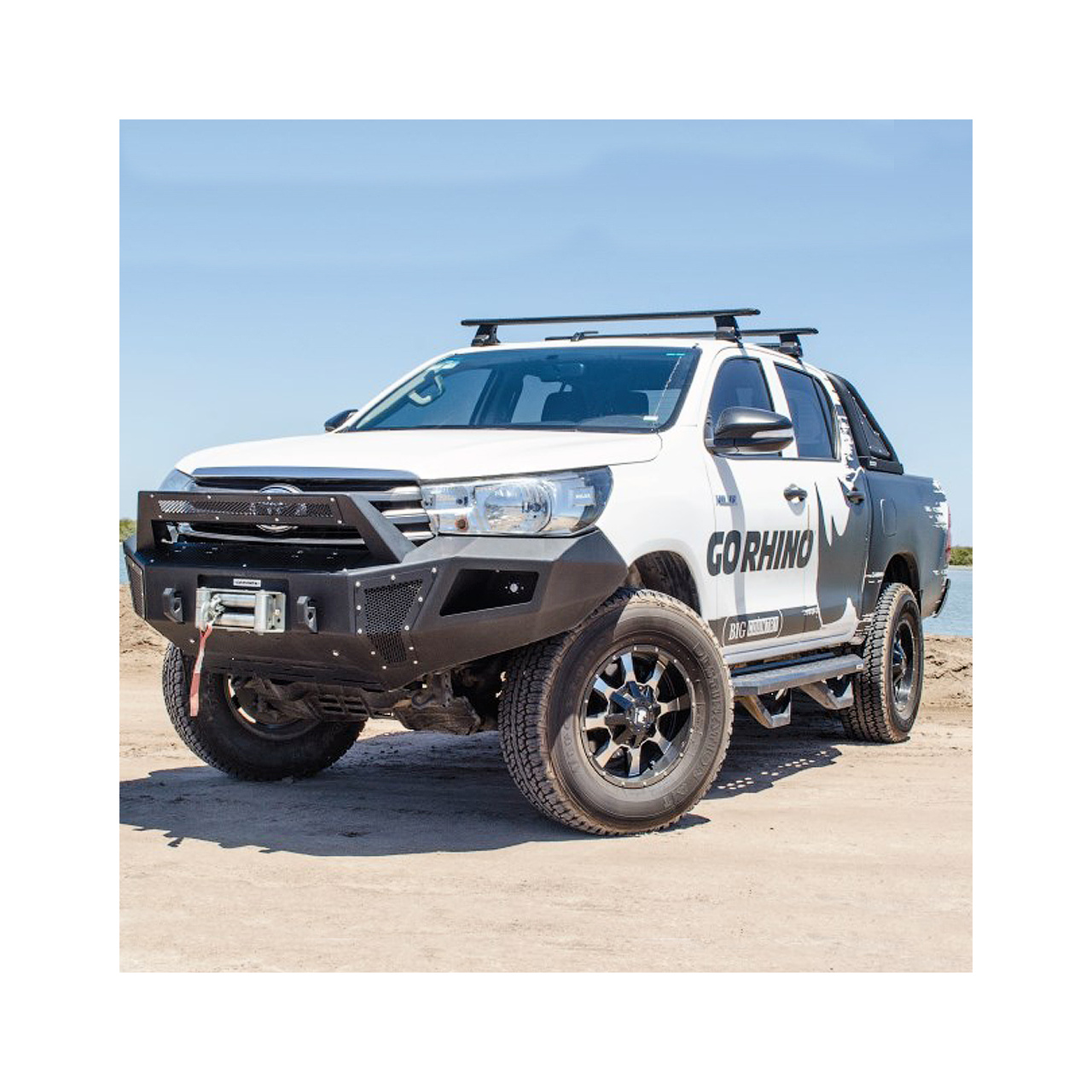 Zderzak Przedni BR5 Go Rhino - Toyota Hilux 16-19
