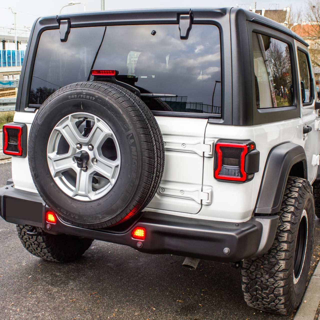 ZDERZAK TYLNY ROCZNICOWY ANNIVERSARY JEEP WRANGLER JL 2018+