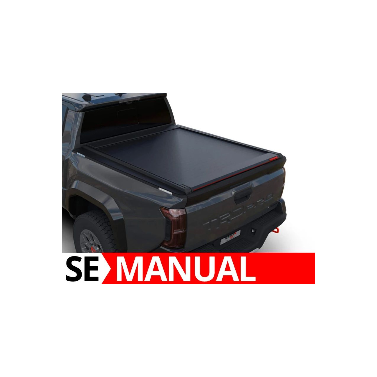 Tessera SE Manual - Roleta aluminiowa manualna Toyota Tacoma (2016 – 2023) 3rd Gen     Tylko wersja z krótką paką 5ft (około 150cm)  