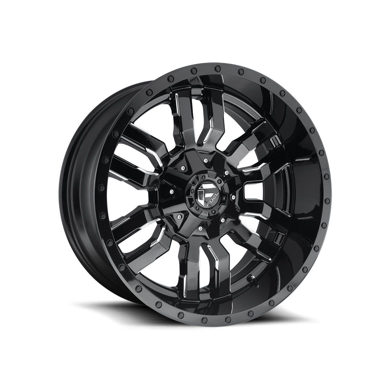 Felga Aluminiowa Fuel Sledge Black 10x22 6x139.7 ET-18 Toyota Ford