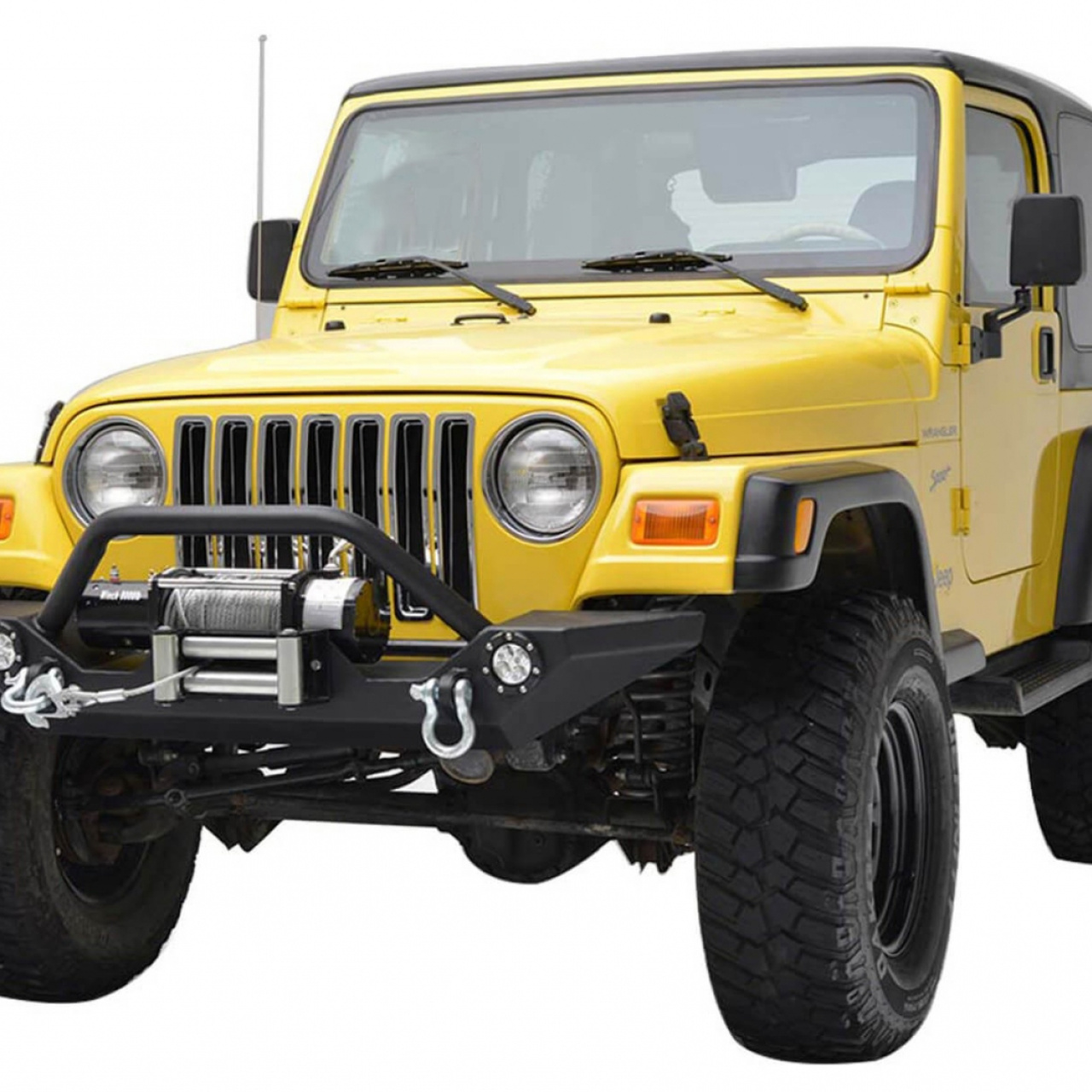  ZDERZAK PRZEDNI Z LED ASPEN PAROMOUNT AUYOMOTIVEJEEP WRANGLER YJ/TJ 87-06