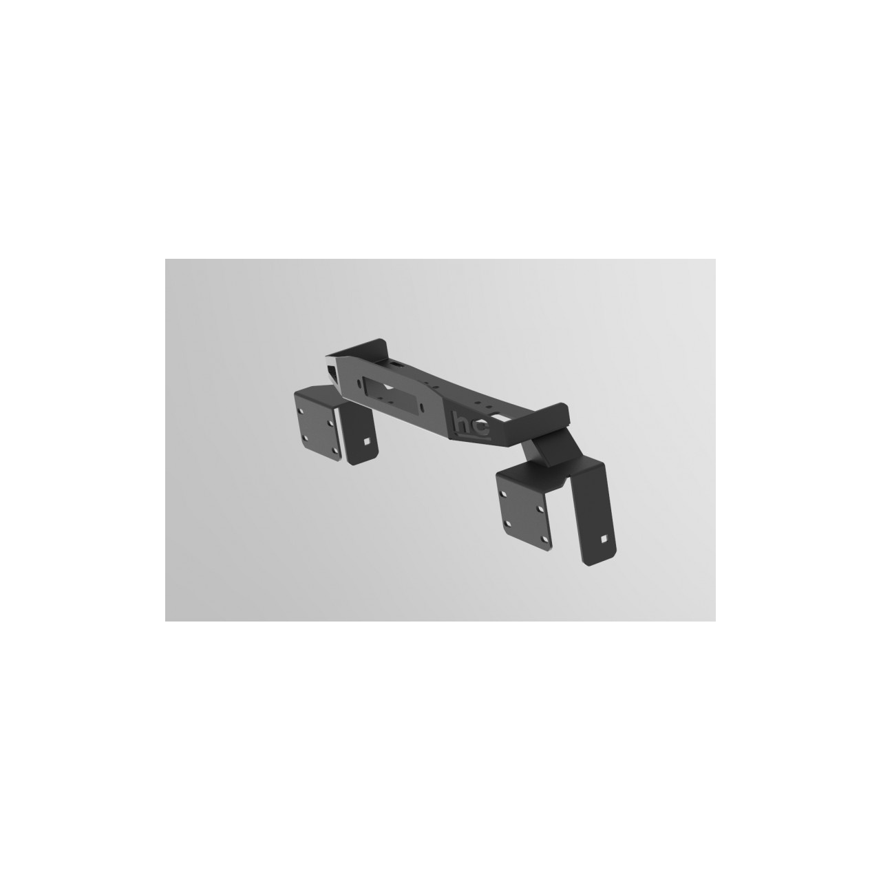 Płyta montażowa wyciągarki nad zderzakem Jeep Wrangler JK 2007-2018