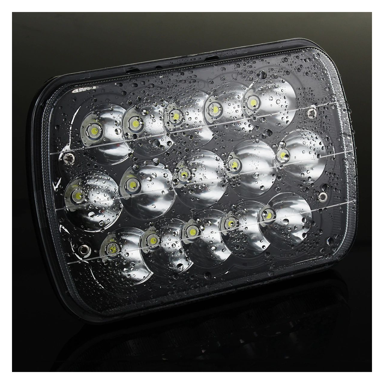 Lampy przednie LED Jeep Cherokee XJ Wrangler YJ