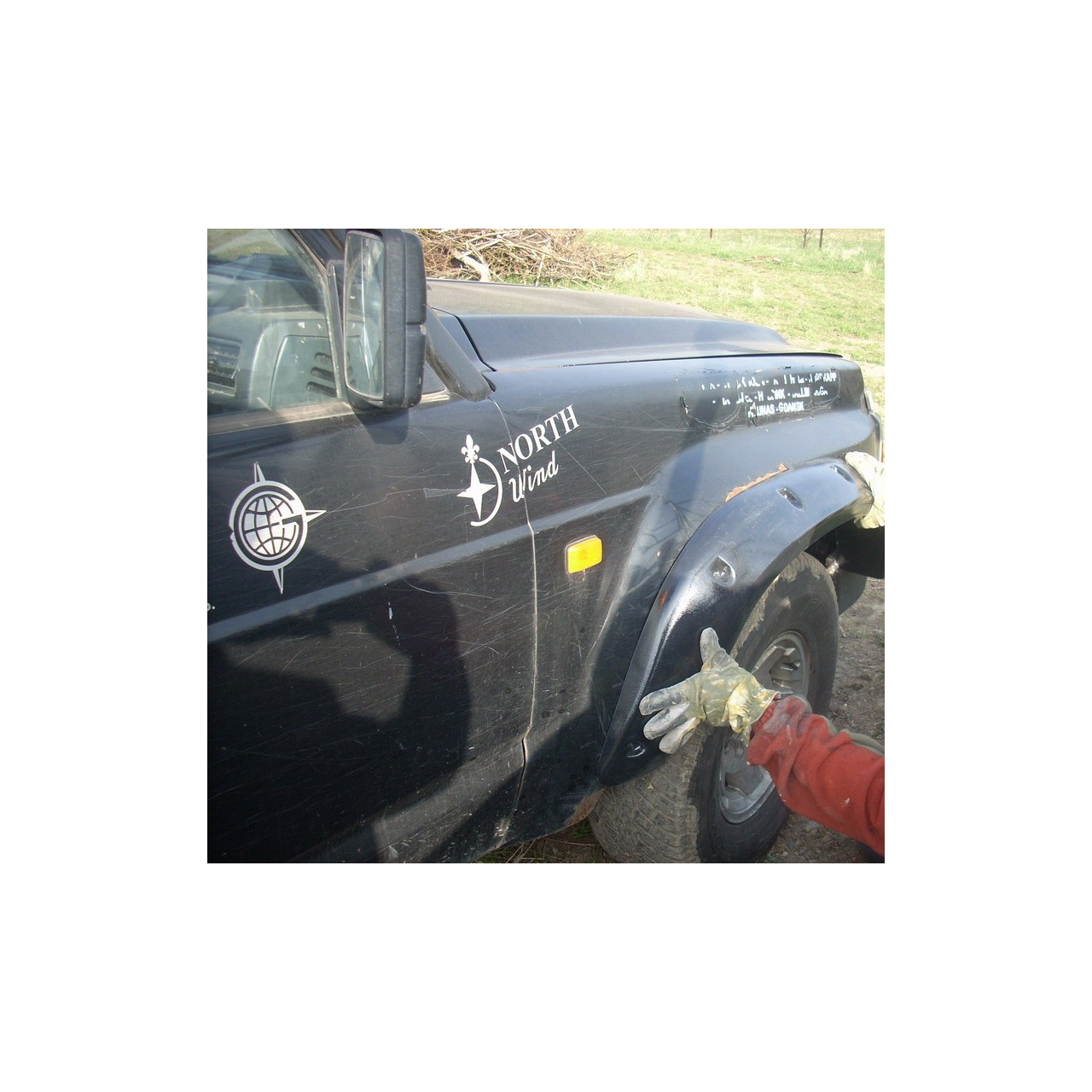 POSZERZENIA BŁOTNIKÓW NISSAN PATROL Y60 3D i 5D 1989- 1996