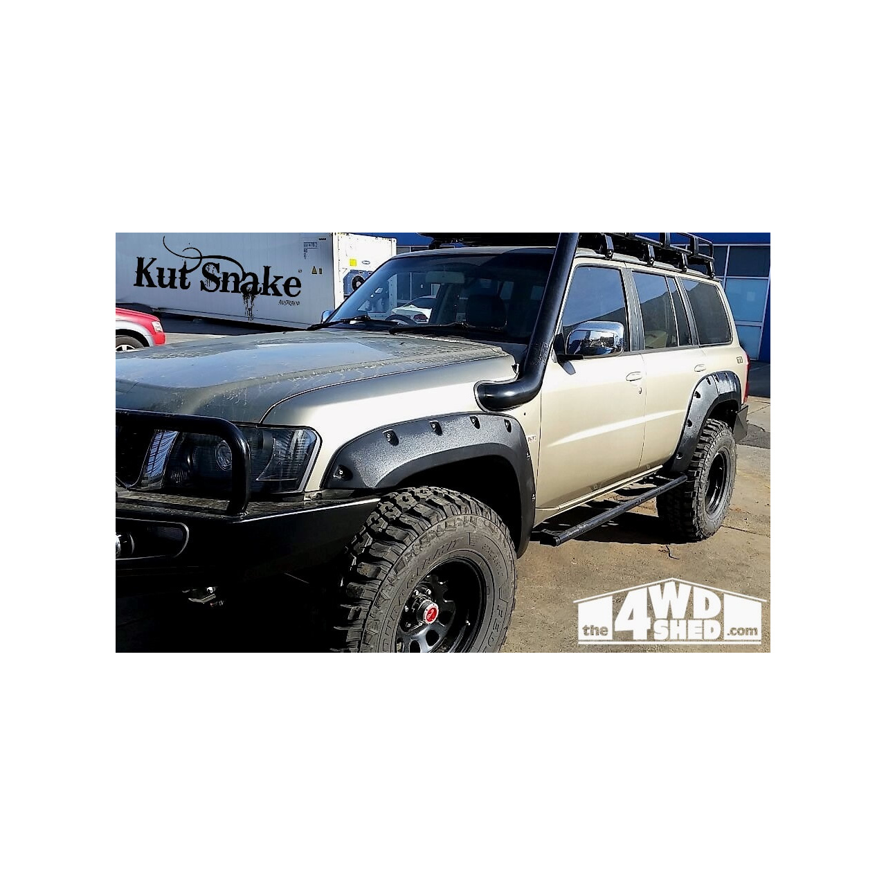 Poszerzenia błotników Nissan Patrol Y61 5D GU4 2005- szerokość 70mm