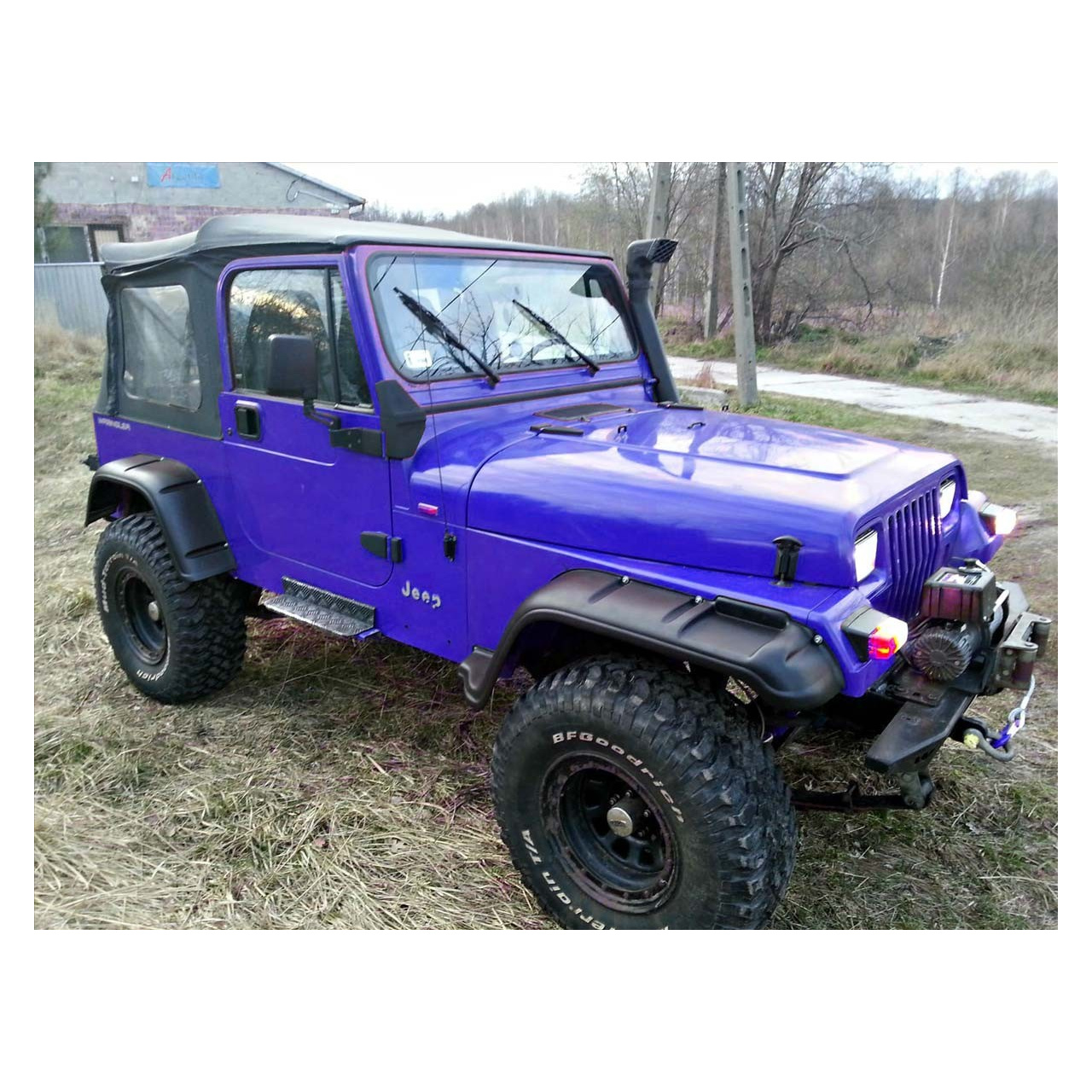 POSZERZENIA BŁOTNIKÓW 15CM JEEP YJ