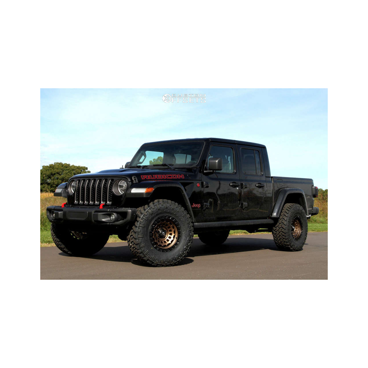 Felga aluminiowa 9x18'' 5x127 ET-12 Fuel Zephyr Bronze Jeep Wrangler