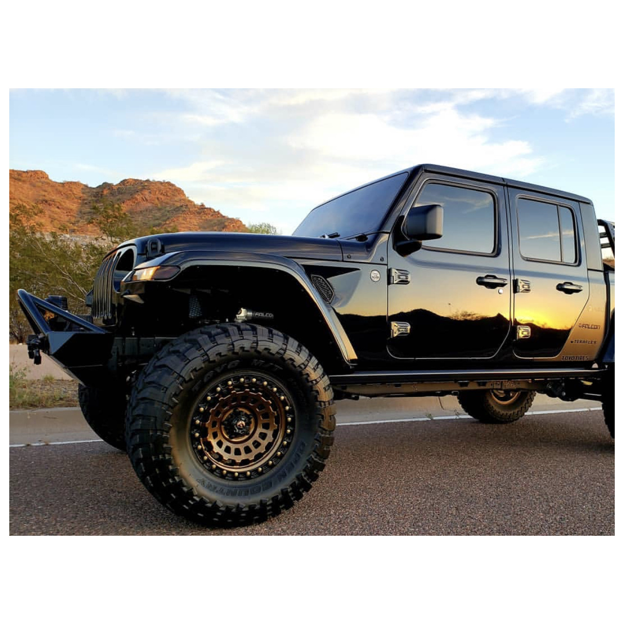 Felgi aluminiowe Fuel Zephyr Bronze 18x8 ET34 VW AMAROK Land Rover ITP.