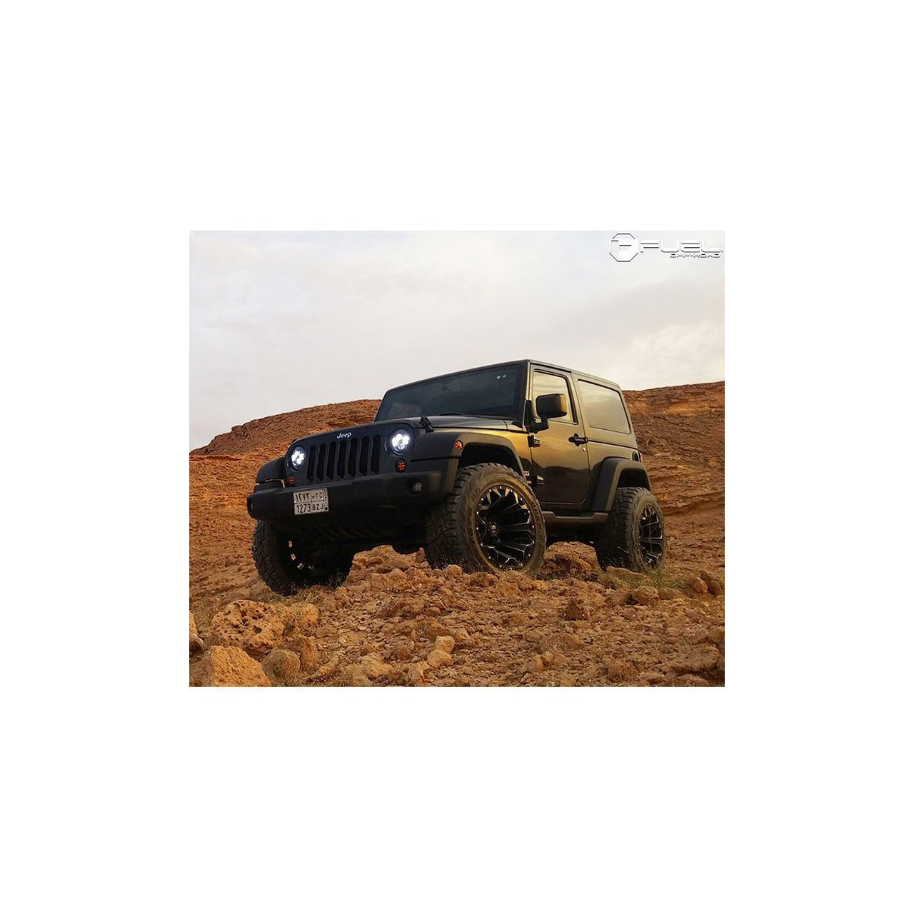 Felgi aluminiowe 17" Fuel Assault 17x9 ET-12 6x135/139,7 Matte Black Milled