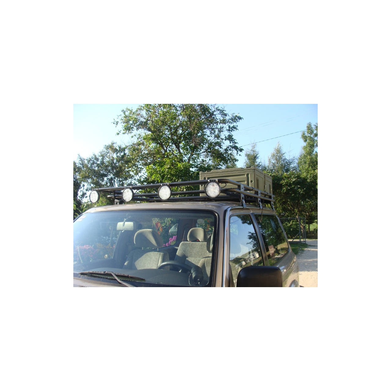 Bagażnik dachowy Nissan Patrol Y61 krótki bez siatki