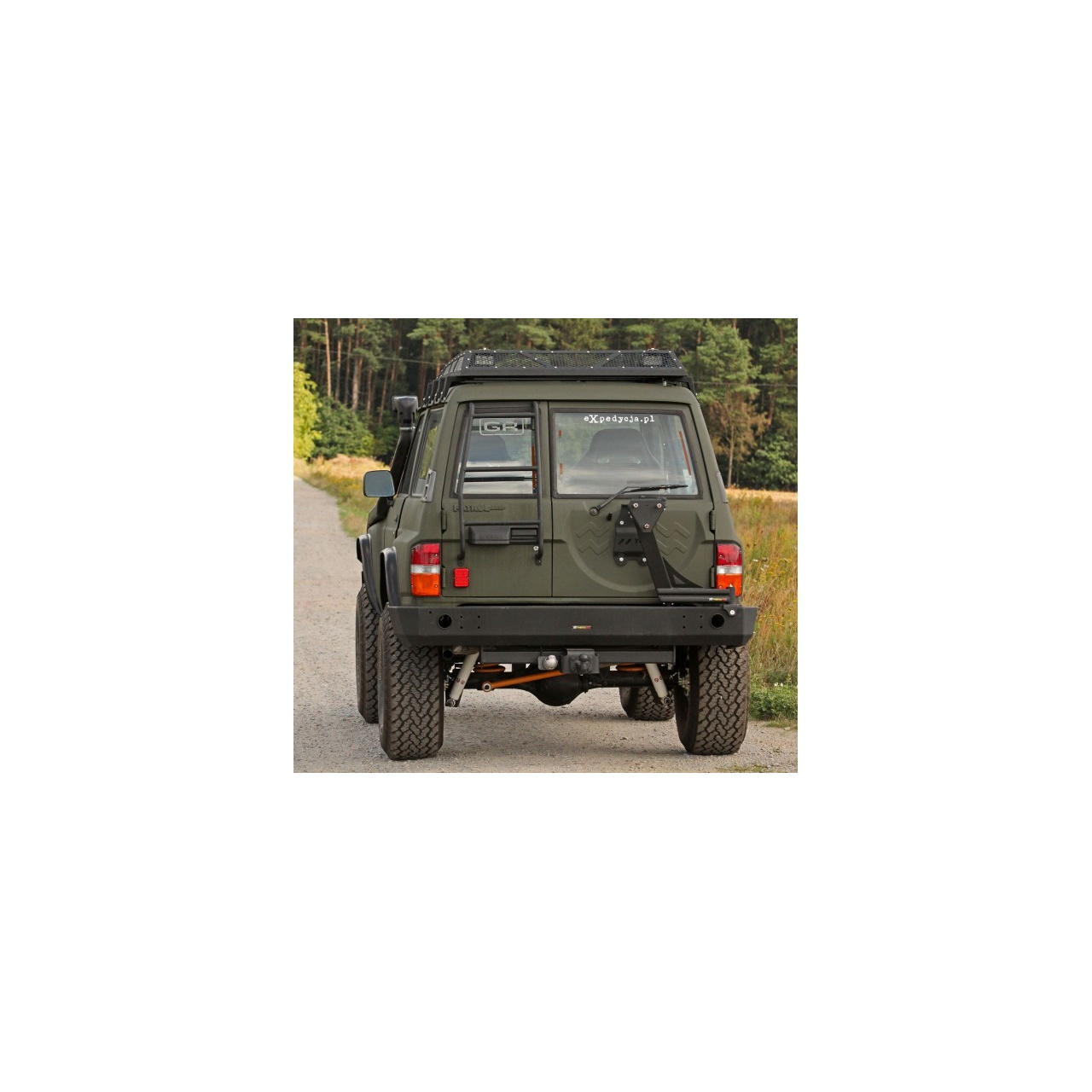 Bagażnik dachowy koszowy Nissan Patrol Y61 długa wersja 5D