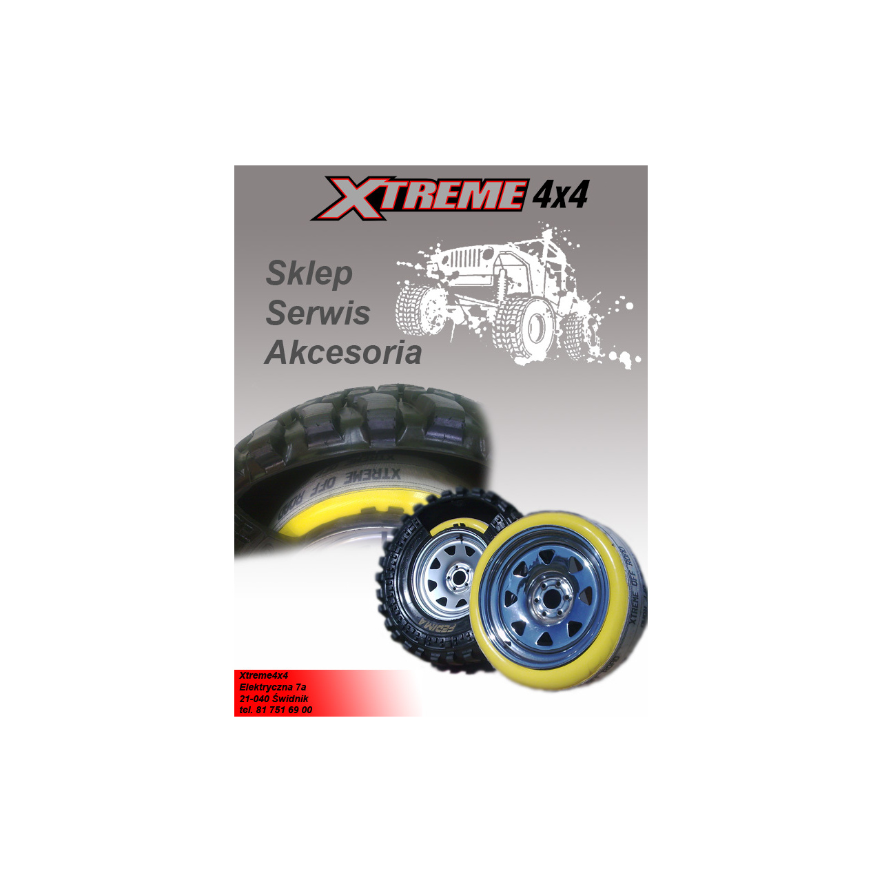 Beadlock (Dętlock) John Red na felgę 7/8x15/16 cali