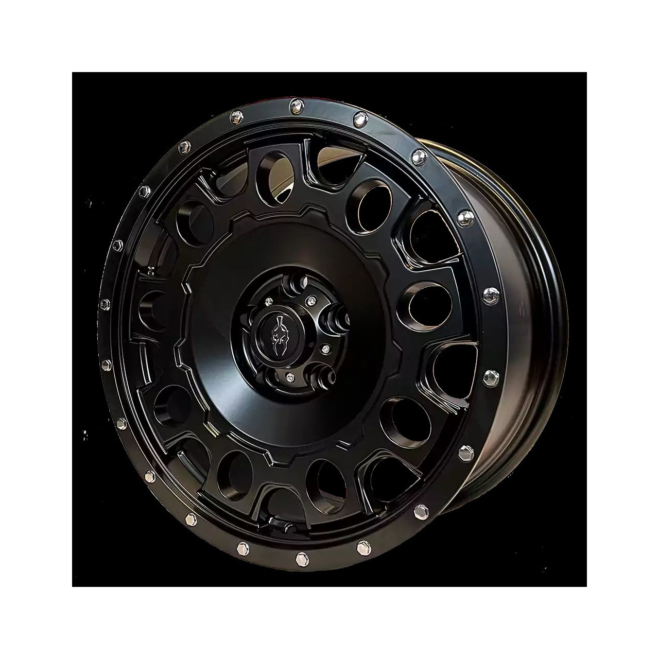 Felgi aluminiowe Warrior Buckshot Black 18x8,5 ET30 VW AMAROK Land Rover ITP.