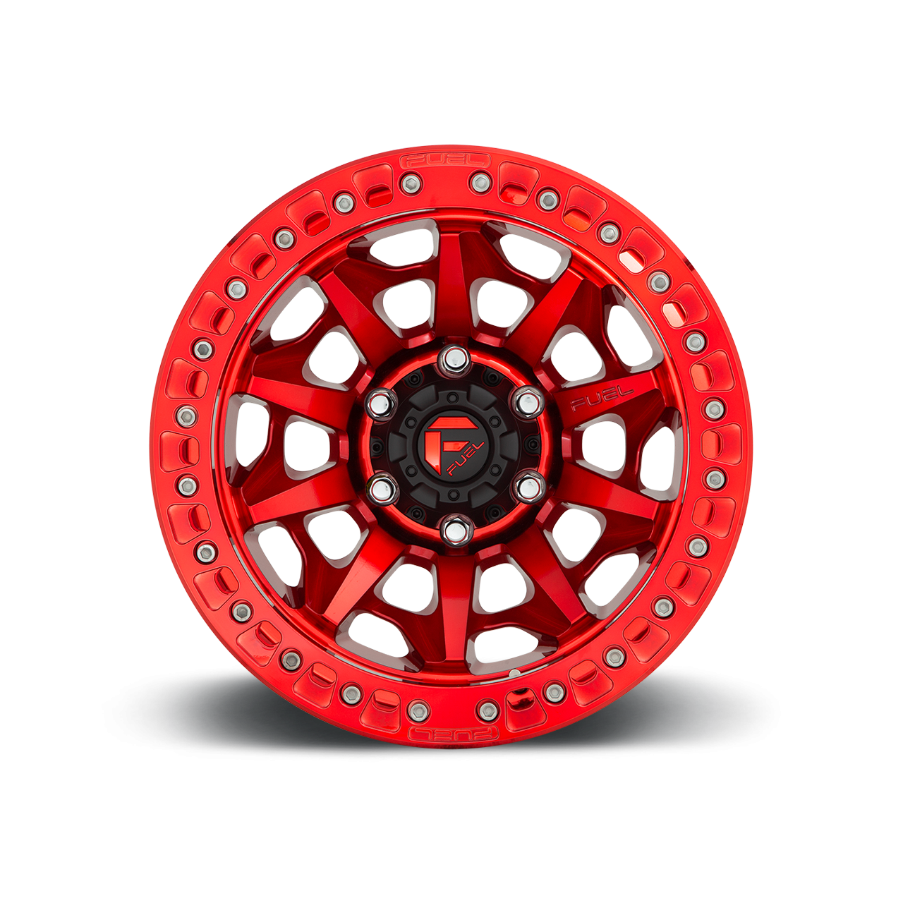 Felgi aluminiowe Fuel Covert Red D694 20x9 5X150 ET 20 TOYOTA