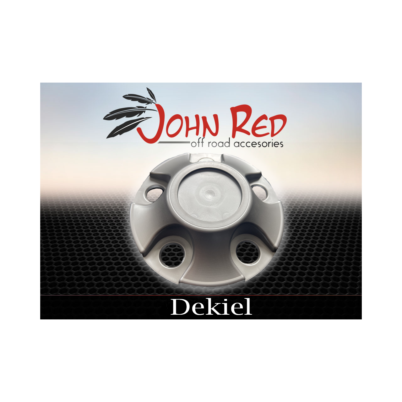 Komplet 4 sztuk dekieleków czarnych do felg o rozstawie 5x114,3 pod nakrętki