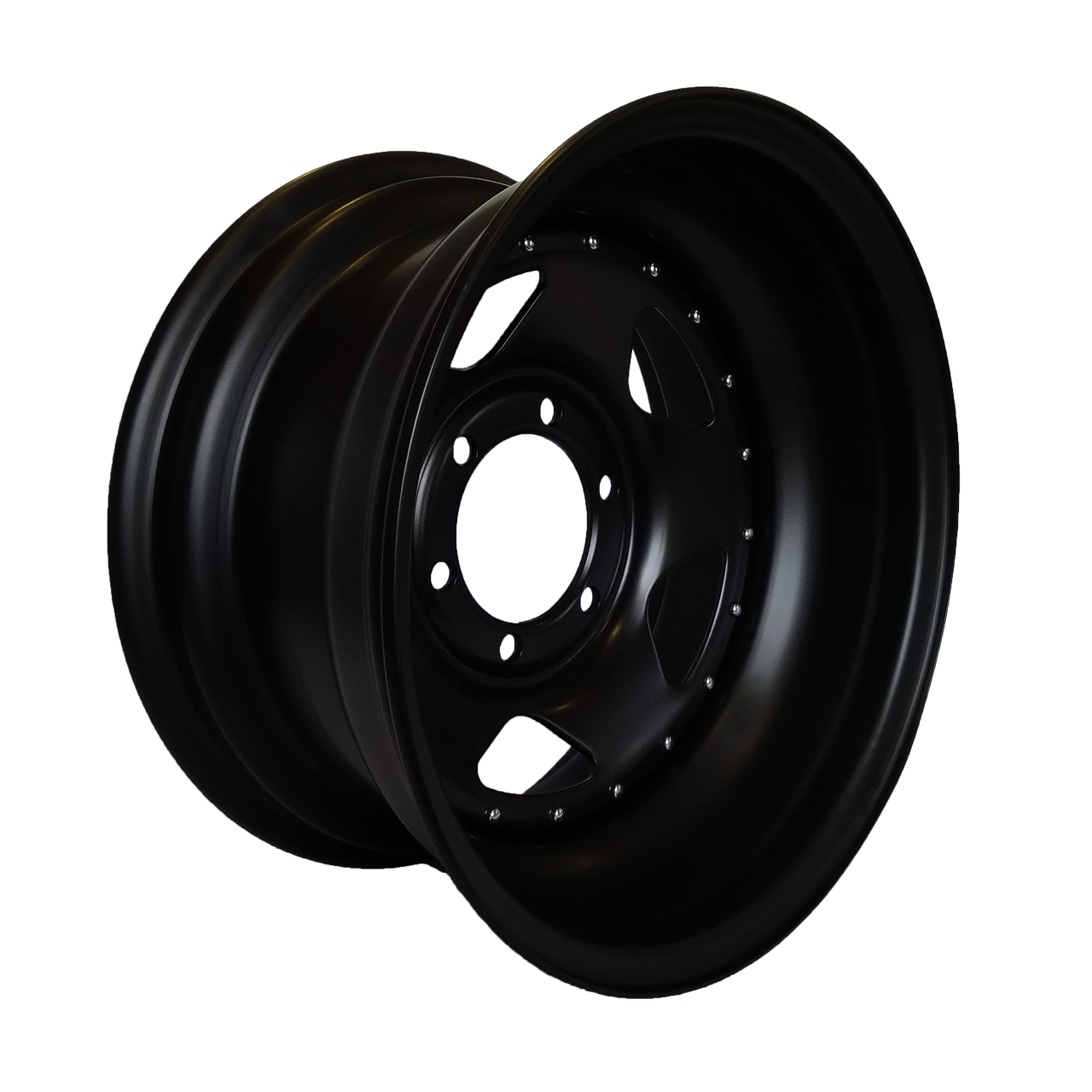 FELGI STALOWE CZARNY MAT 16X8 6X114,3 D40, PATHFINDER