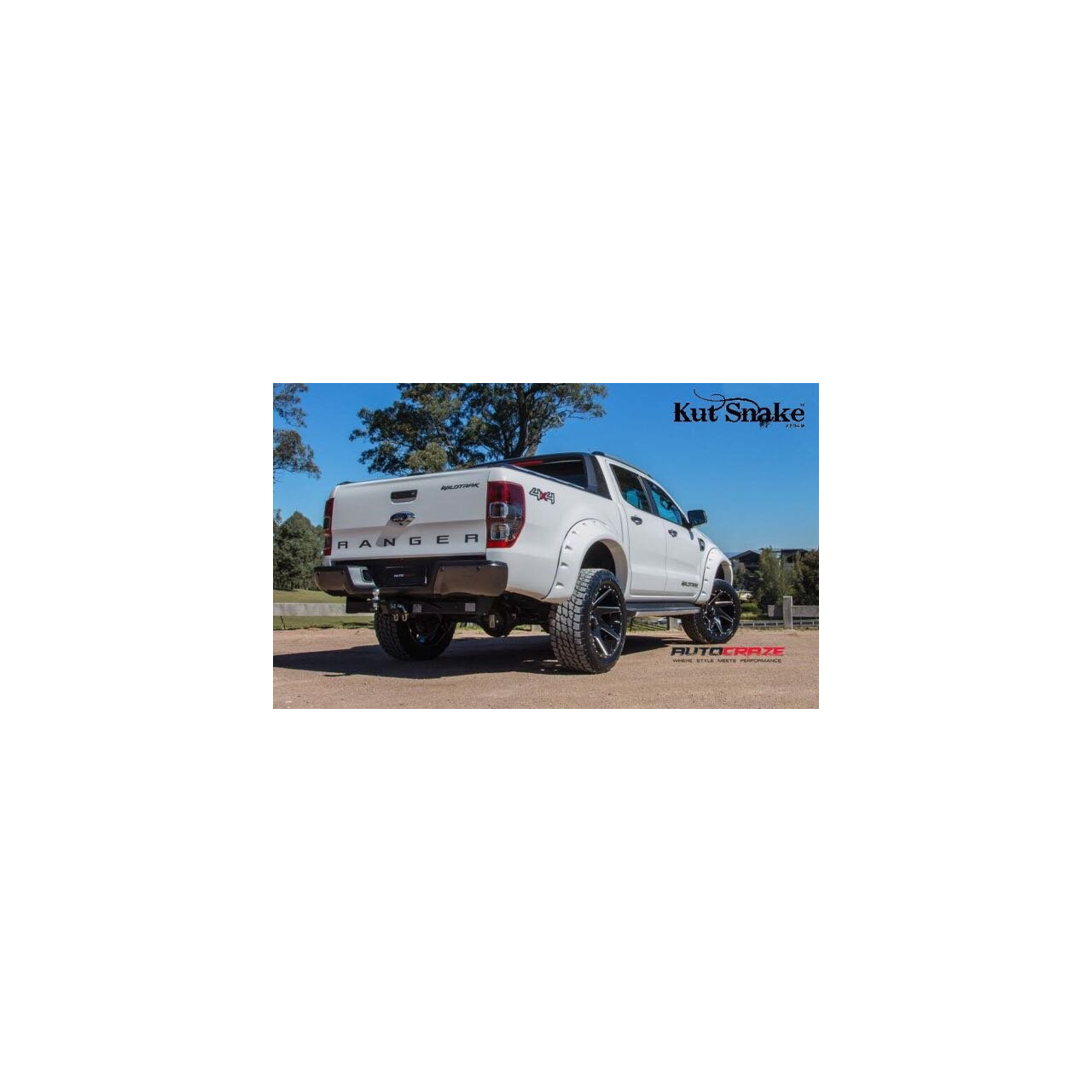 Poszerzenia błotników Ford Ranger PX szerokość - 55mm