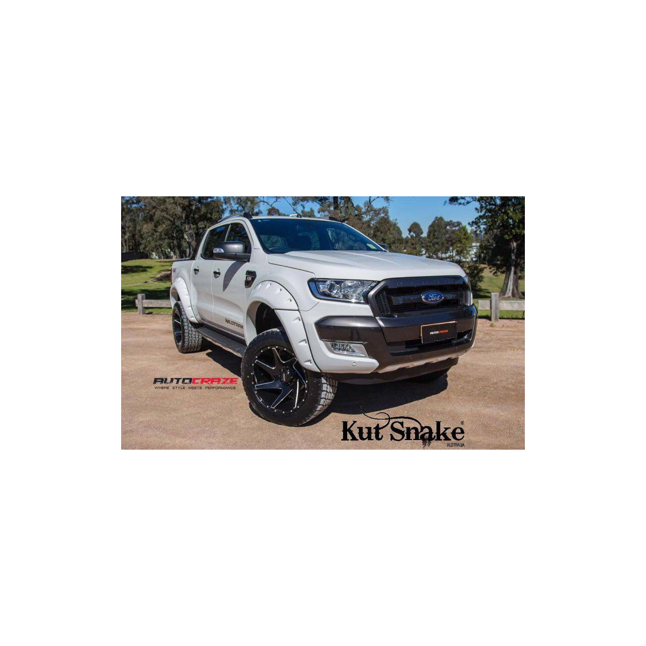 Poszerzenia błotników Ford Ranger PX szerokość - 55mm