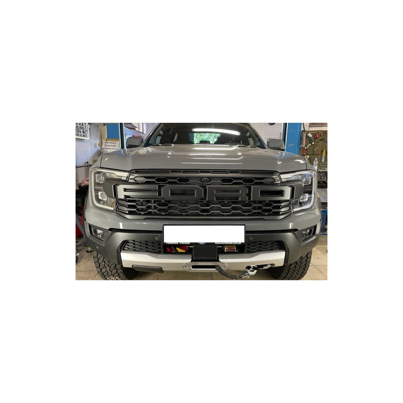 Ford Ranger Raptor 2023+ 3,0 płyta montażowa wyciagarki