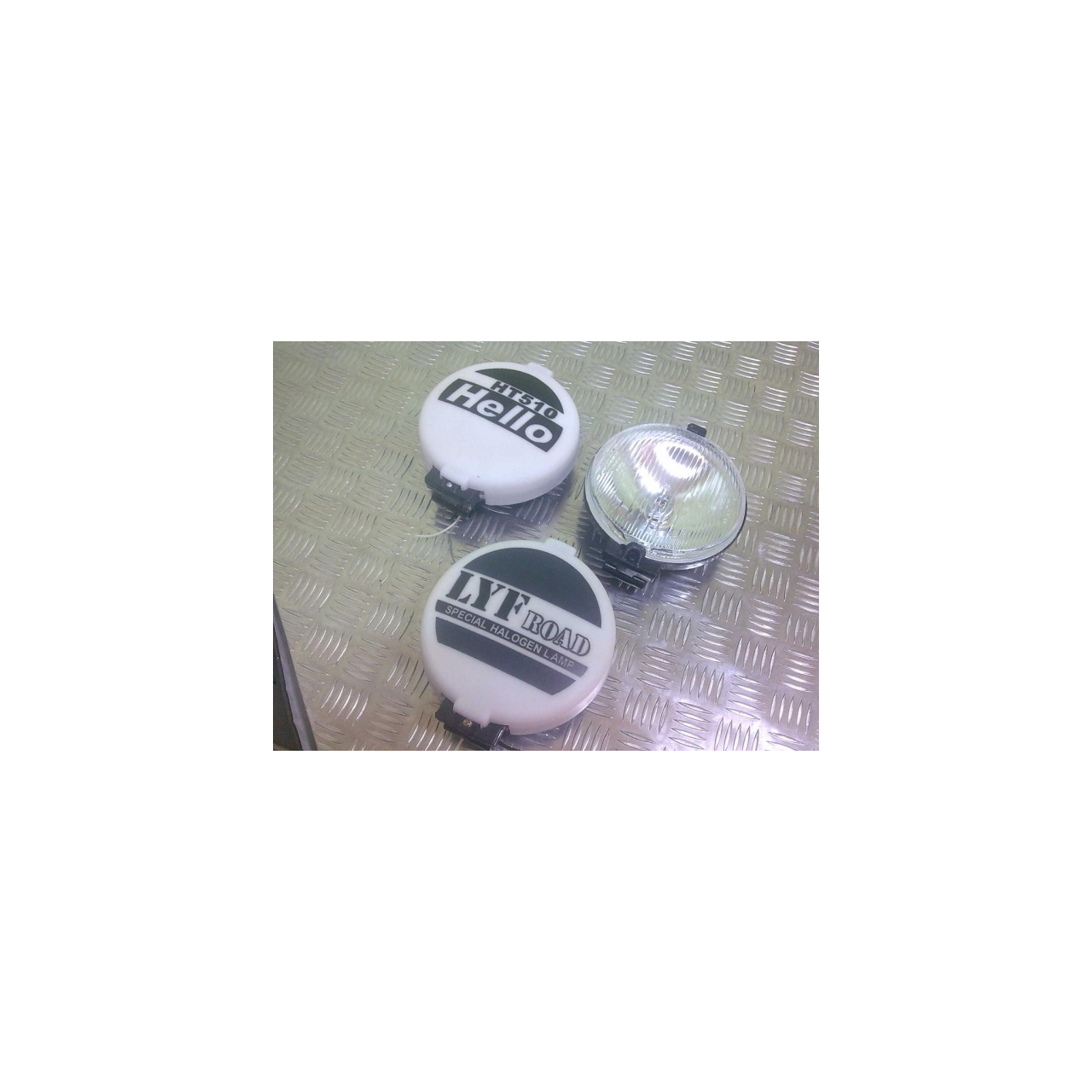 Halogen okrągły 160mm z nakladką