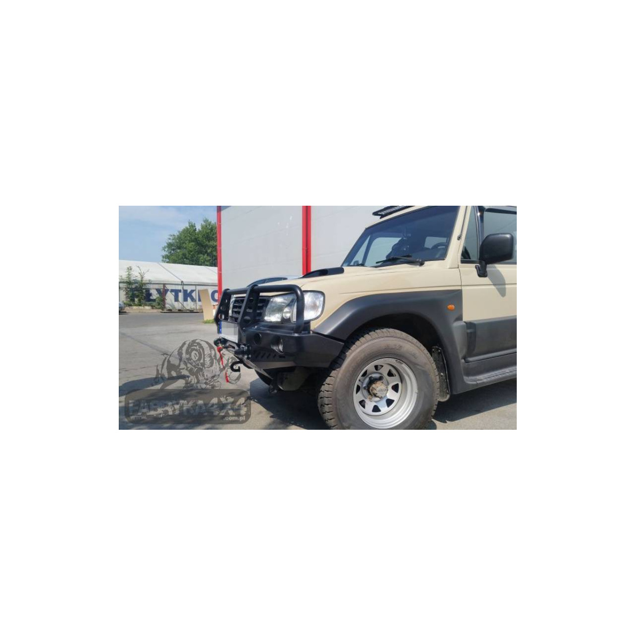 ZDERZAK PRZÓD Z BULLBAREM HYUNDAI GALLOPER INNOVATION 98-03