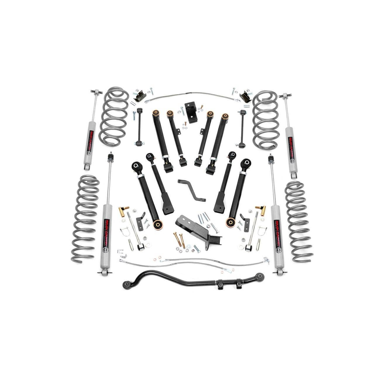 4'' Rough Country X-Series Lift Kit - Jeep Wrangler TJ		
