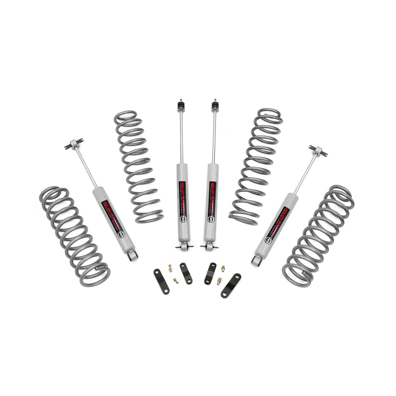 2,5''  Rough Country Lift Kit - Jeep Wrangler JK 4 drzwi