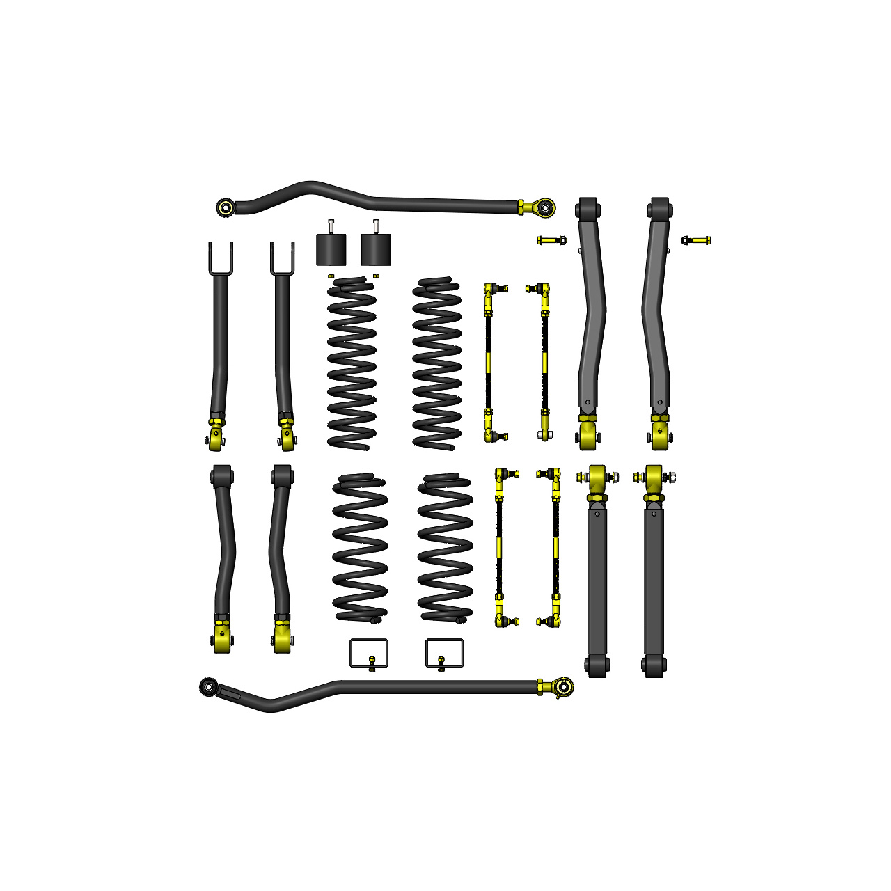 Lift Kit Zawieszenia 3.5" Premium Clayton - Jeep Wrangler JL
