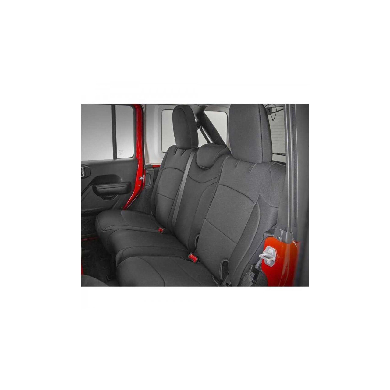 Komplet pokrowców na fotele neoprene black Rough Country Wrangler JL 2018+