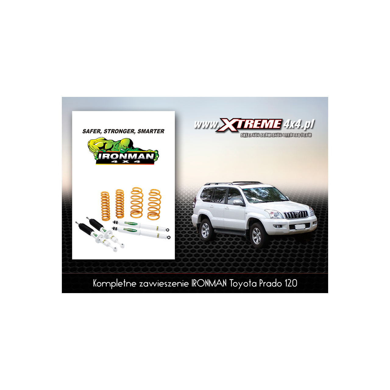 Zawieszenie Ironman do TOYOTA PRADO120-RZJ/VZJ...  LIFT 45mm