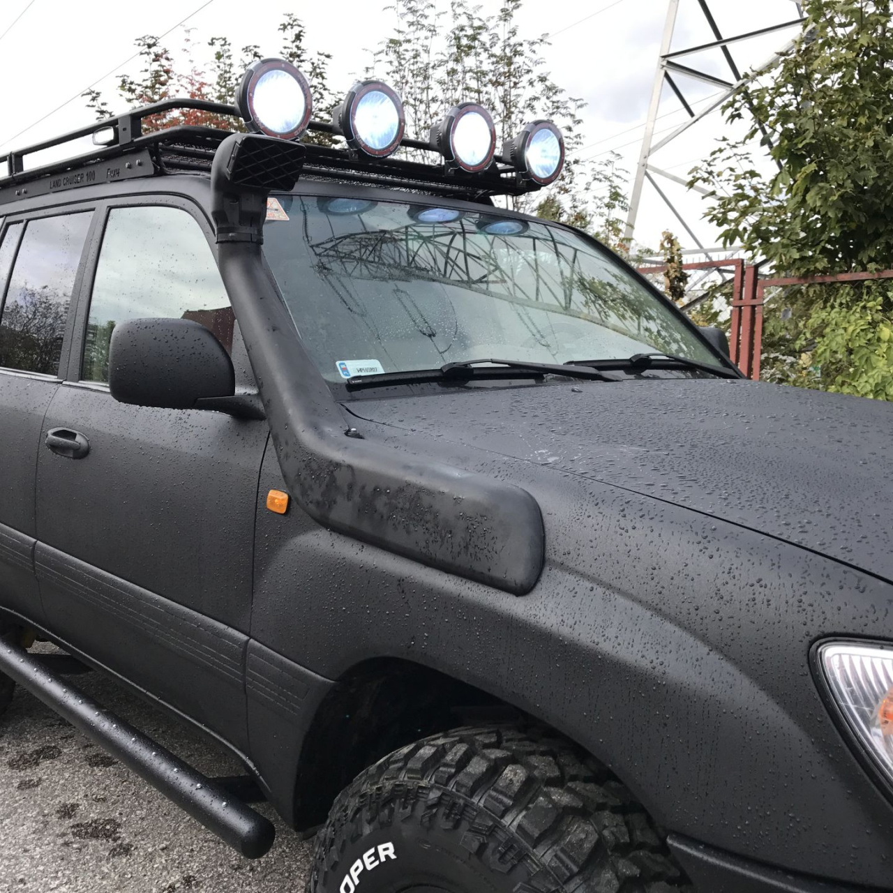 FELGI CZARNY MAT 16X8 5X150 ET-28 TOYOTA LC100