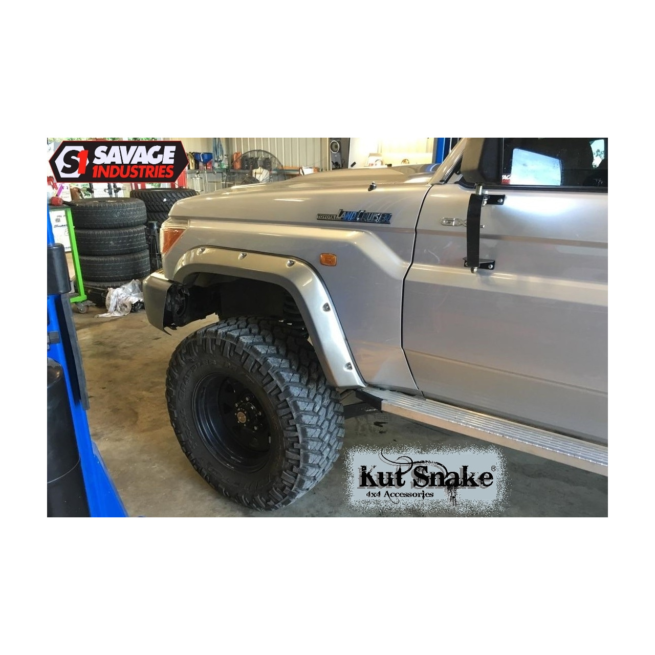 Poszerzenia błotników Toyota Land Cruiser 78 2007+ szerokość - 50mm