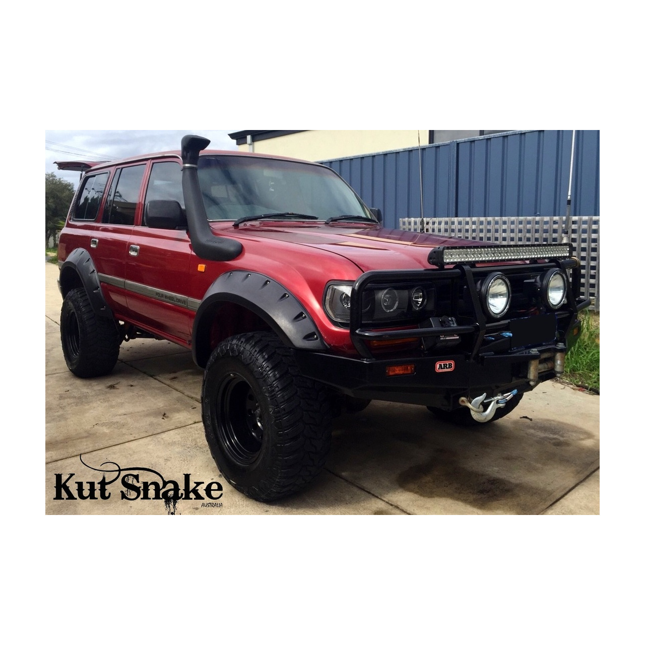 Poszerzenia błotników Toyota Land Cruiser 80 Monster szerokość - 95mm