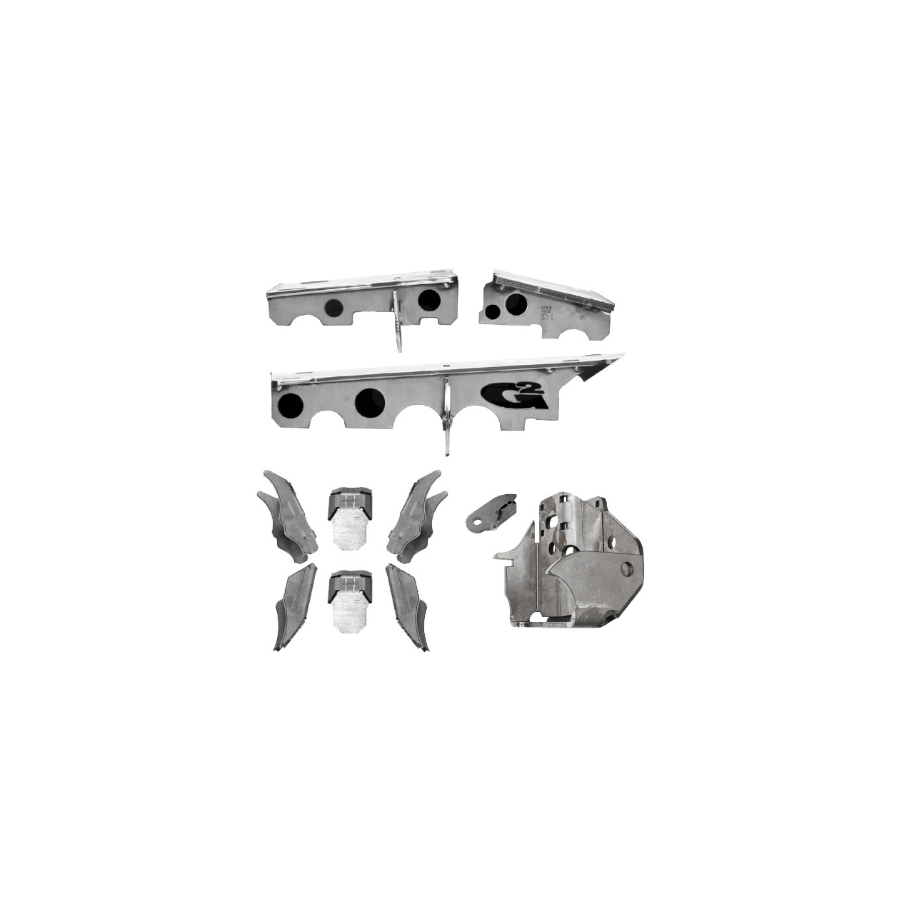 Zestaw Wmocnień Mostu Przedniego Dana 30 - Jeep Wrangler JK