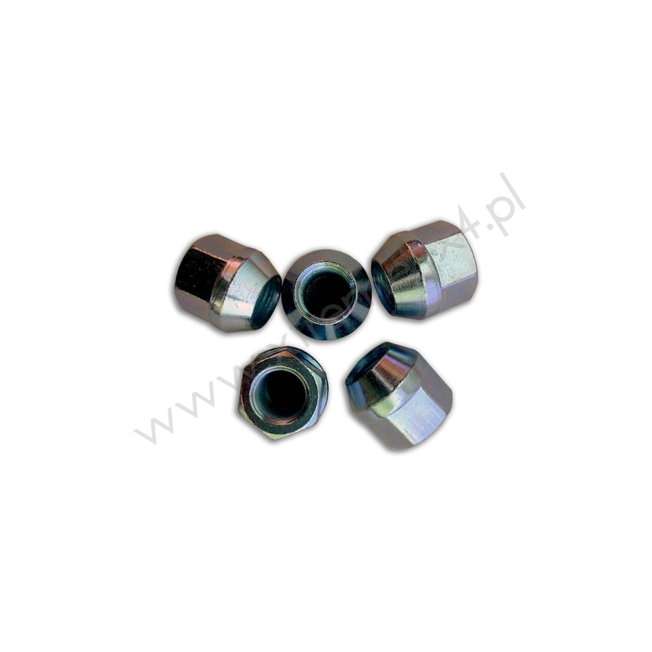 Nakrętki chrom felgi alu/stal 14x1,5 35mm klucz 19